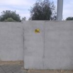 hormigón en las cárcavas