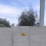hormigón en las cárcavas